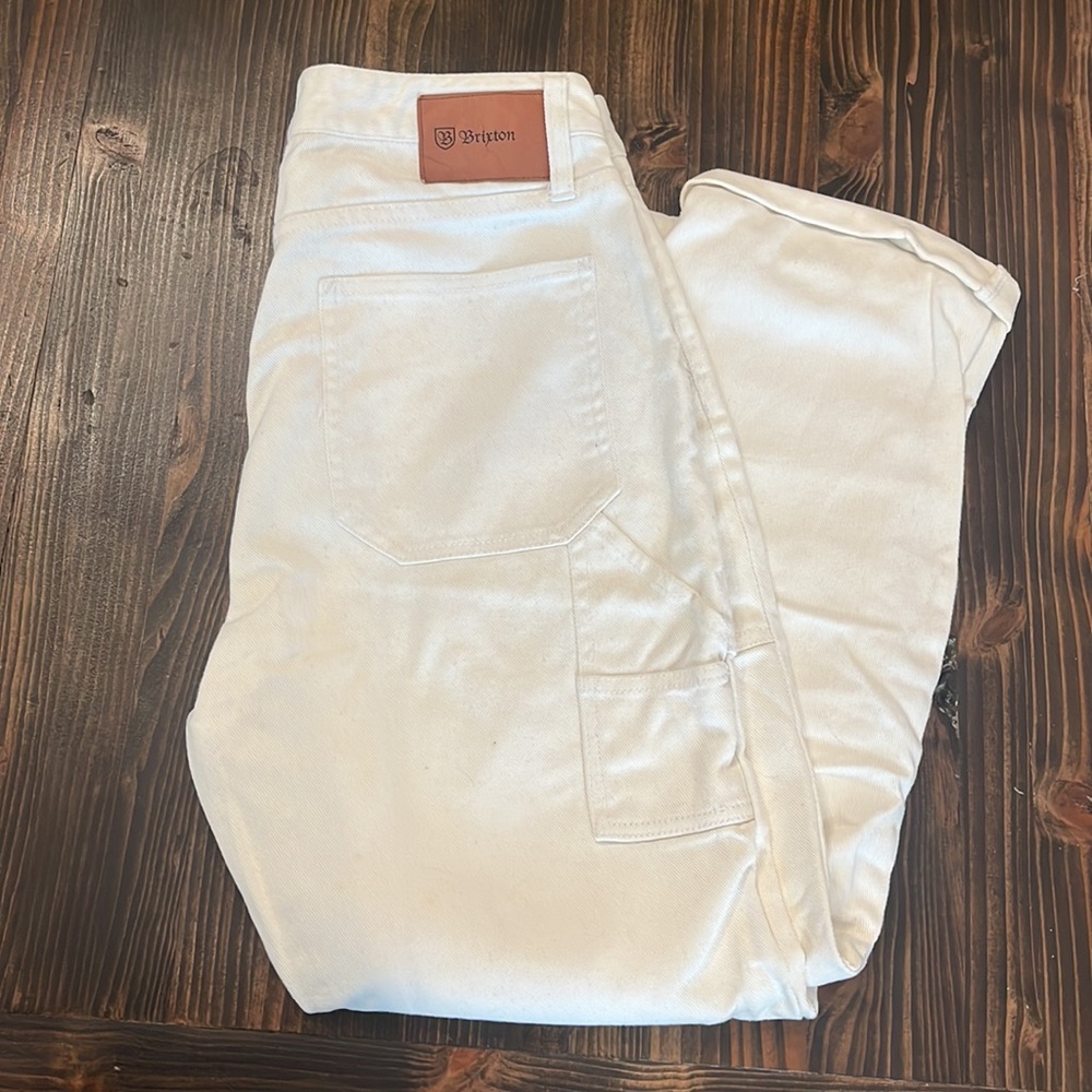 Women’s white Brixton jeans size 28